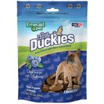 Emerald Pet Little Duckies Dog Treats Duck & Blueberry 5oz