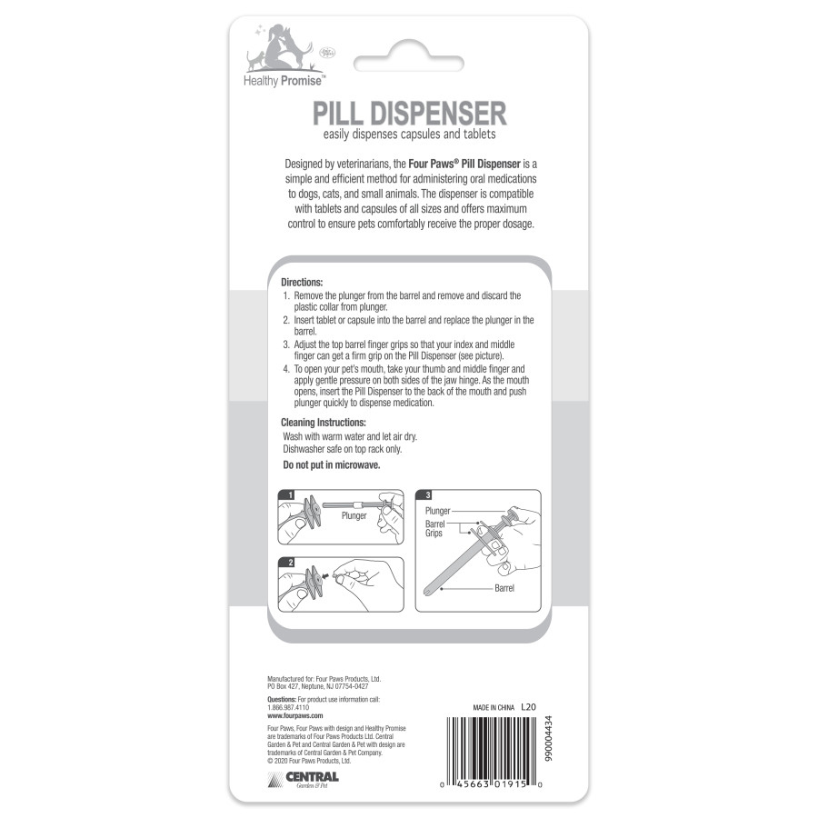 Four Paws Quick & Easy Pill Dispenser