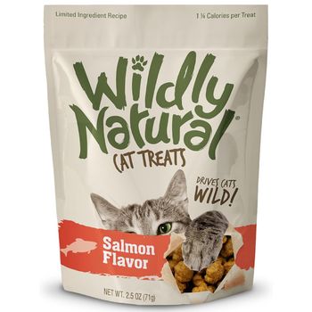 Wildly Natural Cat Treats Salmon 2.5oz