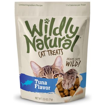 Wildly Natural Cat Treats Tuna 2.5oz