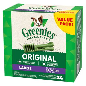 Greenies Dental Dog Chews Large 24ct