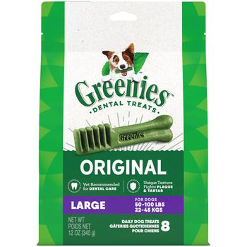 Greenies Dental Dog Chews Large 8ct
