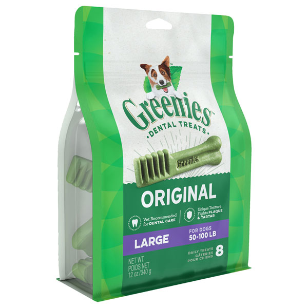 Greenies Dental Chew Dog Treat Large 8 ct.
