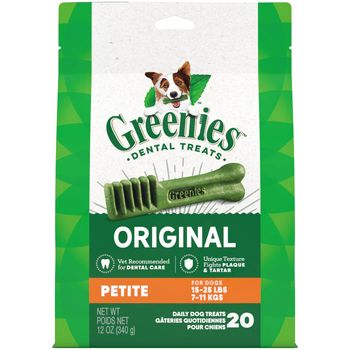 Greenies Dental Dog Chews Petite 20ct