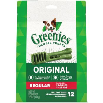 Greenies Dental Dog Chews Regular 12ct