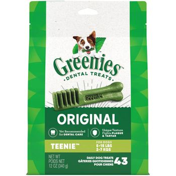 Greenies Dental Dog Chews Teenie 43ct