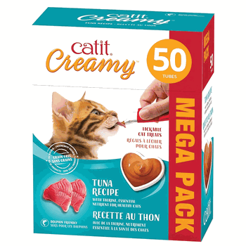 Hagen Catit Creamy Lickable Cat Treats Tuna 50pk
