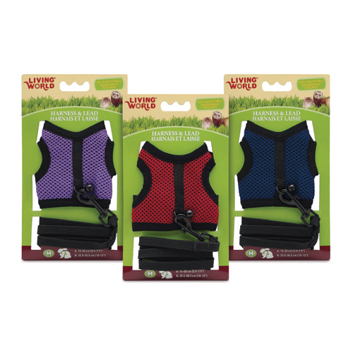 Hagen Living World Small Animal Harness & Lead Medium