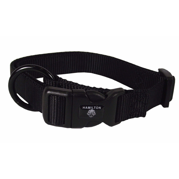 Hamilton Adjustable Nylon Dog Collar 16"22"