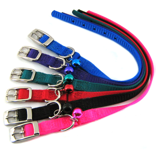 Hamilton Poppies SnagProof Safety Cat Collar 3/8"x12"