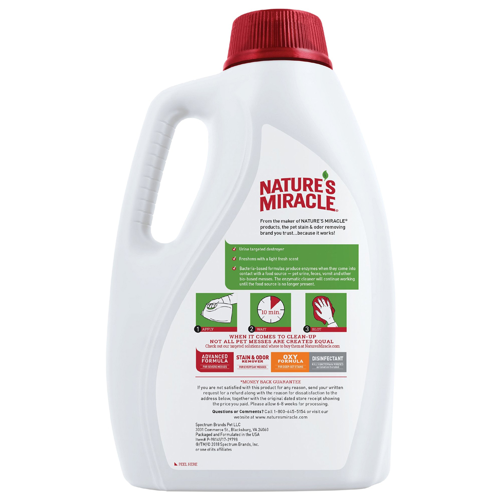 Nature's Miracle Just for Cats Urine Destroyer 1 gal