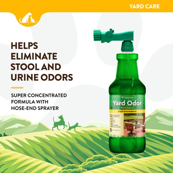 NaturVet Yard Odor Eliminator Stool & Urine Deodorizer 31.6oz