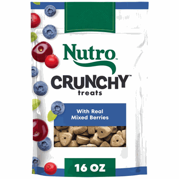 Nutro Crunchy Treats with Real Mixed Berries for Dogs 16oz