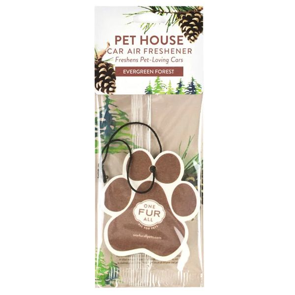 Pet House Car Air Freshener Evergreen Forest