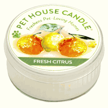 Pet House Mini Candle Fresh Citrus 1.5oz