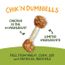 Pet 'n Shape Chik 'n Dumbbells Dog Treats 1 lb
