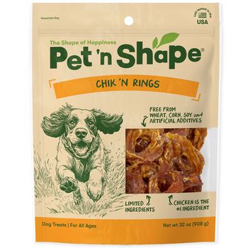 Pet 'n Shape Chik 'n Rings Dog Treats 2 lbs