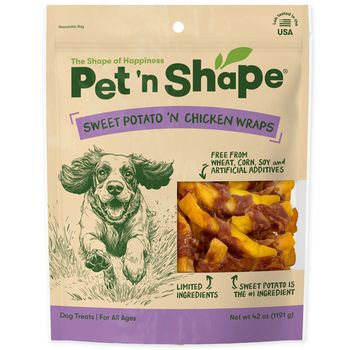 Pet 'n Shape Chik 'n Sweet Potato Dog Treats 2.65 lbs