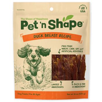 Pet 'n Shape Duck Breast Dog Treats 16oz