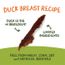Pet 'n Shape Duck Breast Dog Treats 16oz