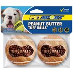 Petsport USA Tuff Peanut Butter Balls 2 pk.