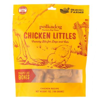 Polkadog Chicken Littles Dog & Cat Treats 7oz