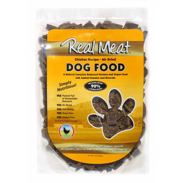 The Real Meat Company Air Dried Dog Food Chicken 2 lbs