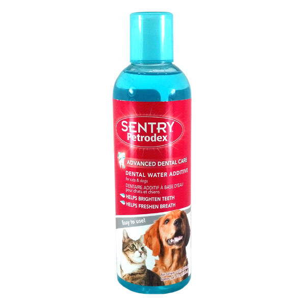 Sentry Petrodex Dental Water Additive for Cats & Dogs 16oz