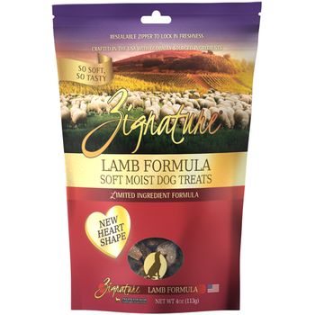 Zignature Soft Moist Dog Treats Lamb 4oz