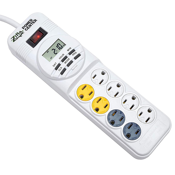 Zilla 24/7 Digital Timer Power Center