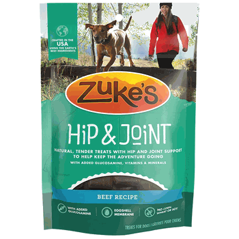 Zuke's Hip & Joint Beef Dog Treats 6oz
