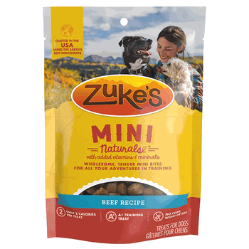 Zuke's Mini Naturals Beef Dog Treats 6oz