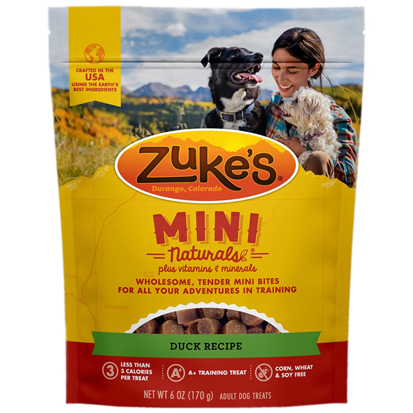 Zuke's Mini Naturals Duck Dog Treats 6oz