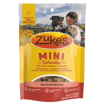 Zuke's Mini Naturals Salmon Dog Treats 6oz