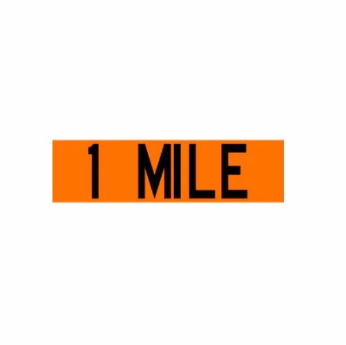 inch 1 MILE inch  OVERLAY PREMIUM MESH FOR 48 inch  SIGN