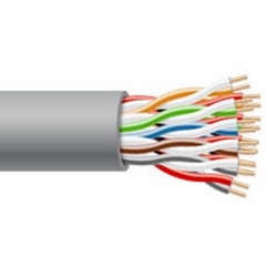 25PR 24AWG CAT3 RISER RATED CABLE BEIGE PER FOOT, MUST ORDER 1000 KFT