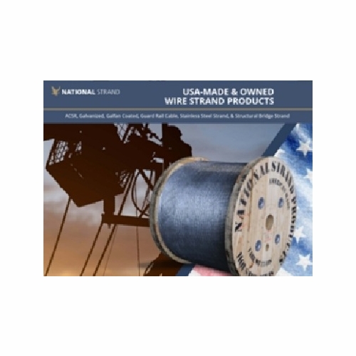 3/8 inch (10M) EHS CLASS A STRAND REEL OF 5000 FEET NEW