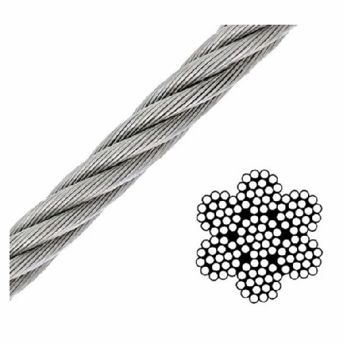 3/8 Inch  7X19 Wire Rope- General Aircraft Cable New