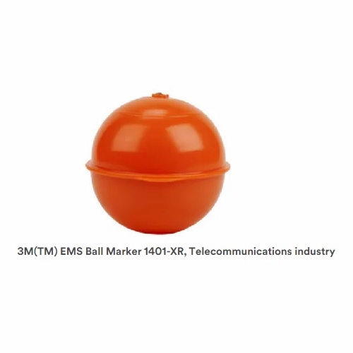 3M 1401-Ems-4 4 Inch Ball 5 Ft Range Telephone Utilities Marker