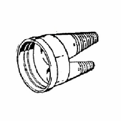 3M 3 inch DC·LHS Better Buried Double Port End Cap 80610412498
