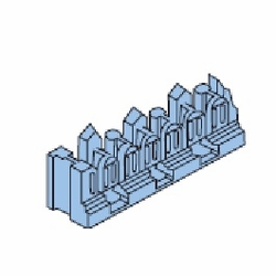 3M 3M710-Idl-25 Blue Index Strip Box/24 New