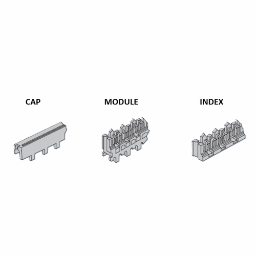 3M 3M710-TC1-25 MODULE FILLED STRAIGHT/HALFTAP PACK OF 24 80611048317