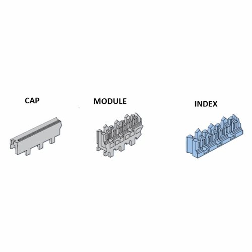 3M 3M710-TCL -25 MODULES FILLED STRAIGHT/HALFTAP PACK OF 24 80611048366