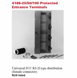 3M 4188-50 50PR MS2/AMPHENOL-FEMALE BUILDING TERMINAL 054007-33775