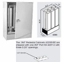 3M 4220EE SSHCT018001800GBMA FULLY LOADED CABINET ALMOND 80611305345