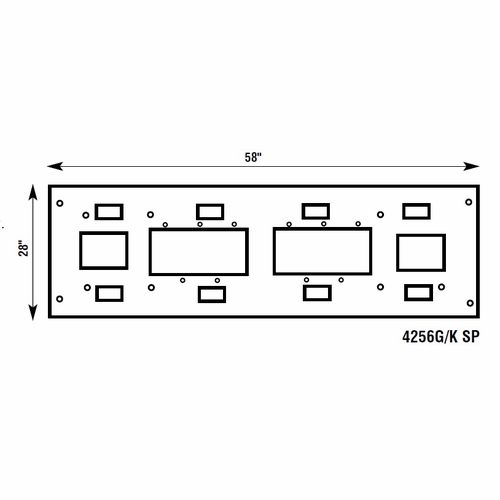 3M 4256G/K Sp Mounting Ring 80610935449