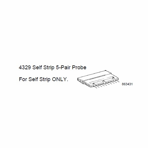 3M 4329 Self-Strip 5-Pair Probe