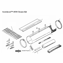 3M 4530-SP STACKABLE PLUNGER PK/700 78802072872