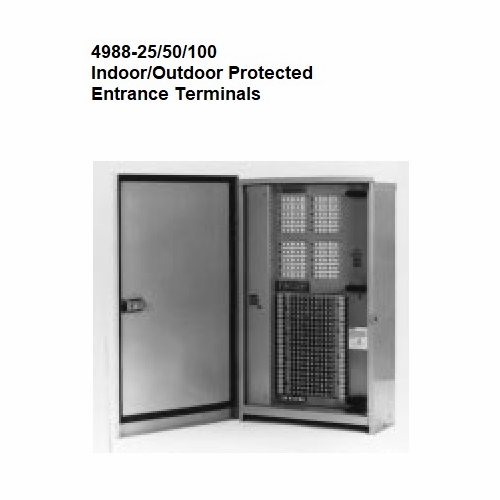 3M 4988-50 50Pr Ms2/Self Strip Building Terminal