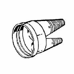 3M 5 inch DC-LHS BB 5 inch DOUBLE ENTRY END CAP